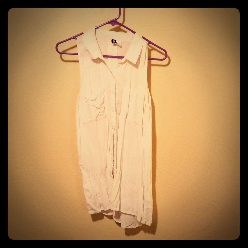 Collared Tank top